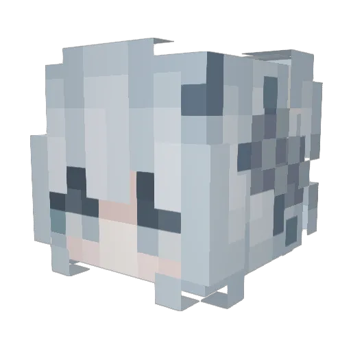 TojiYuki Minecraft avatar head, 3D render