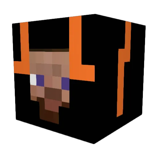 Tojo_97 Minecraft avatar head, 3D render