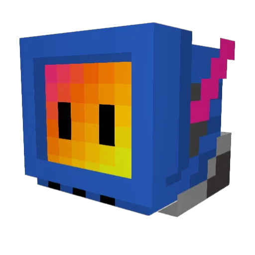 Tokaku__ Minecraft avatar head, 3D render