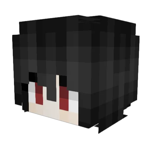 Toke73 Minecraft avatar head, 3D render