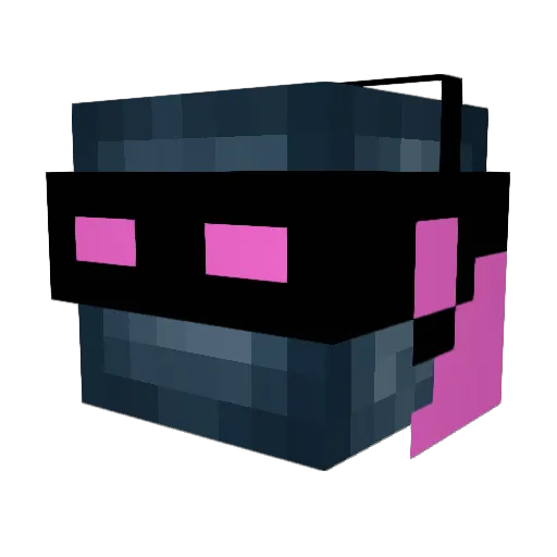 TokeNoChoke Minecraft avatar head, 3D render