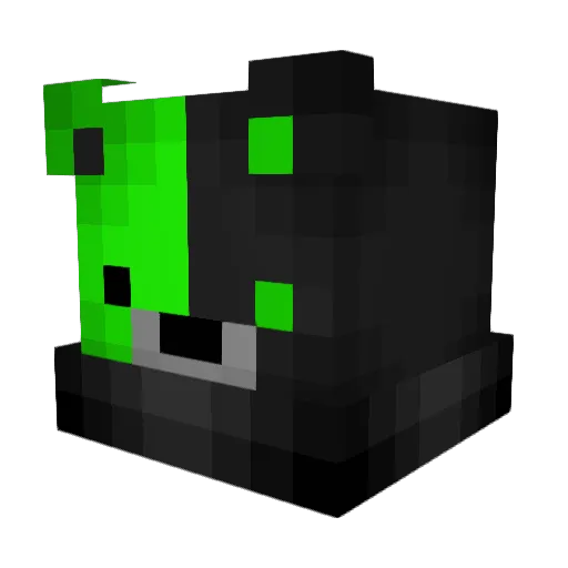 TokiFX Minecraft avatar head, 3D render