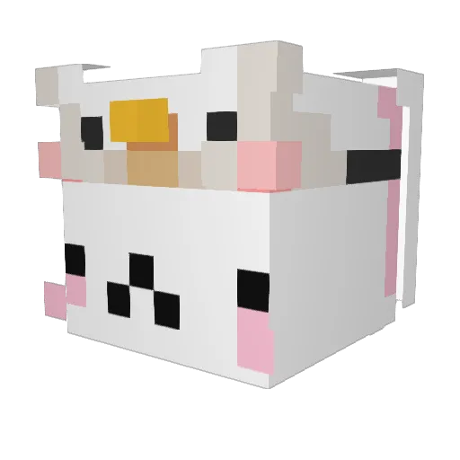 Tokia_1011 Minecraft avatar head, 3D render