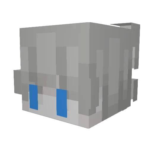 TokioMaster Minecraft avatar head, 3D render