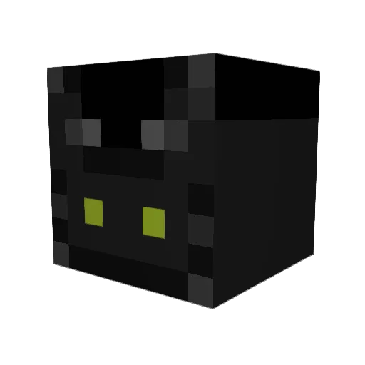 Tokoui Minecraft avatar head, 3D render