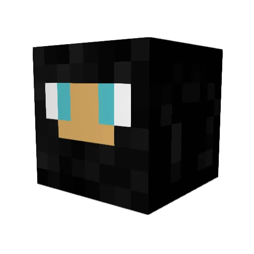 TokyoMidnight0 Minecraft avatar head, 3D render