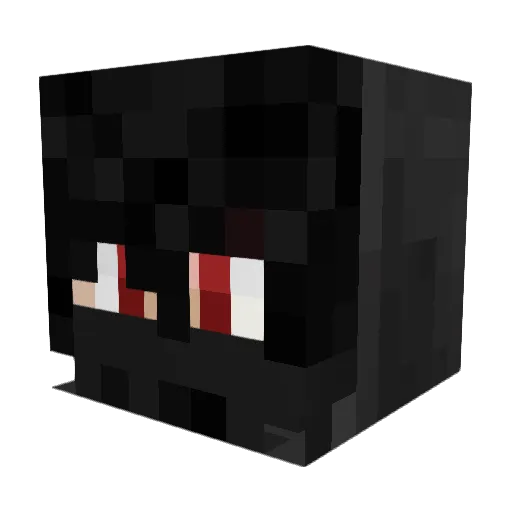 Tokyopig1 Minecraft avatar head, 3D render