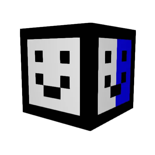 Tokyru_ Minecraft avatar head, 3D render