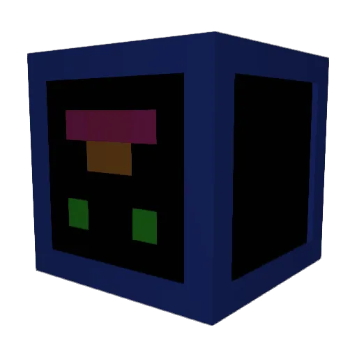 Tolemykus Minecraft avatar head, 3D render