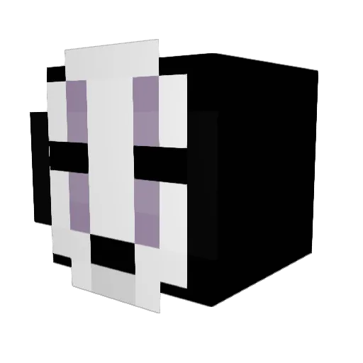 Tolerance1307 Minecraft avatar head, 3D render