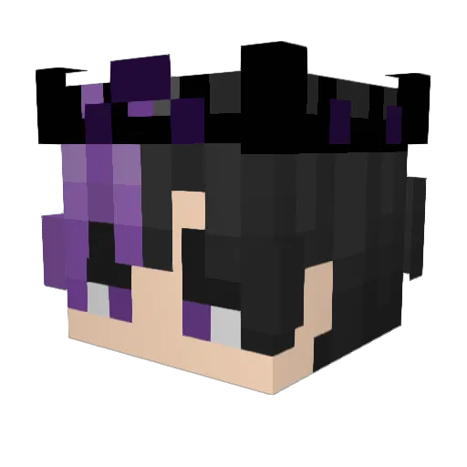 TolimRabando Minecraft avatar head, 3D render