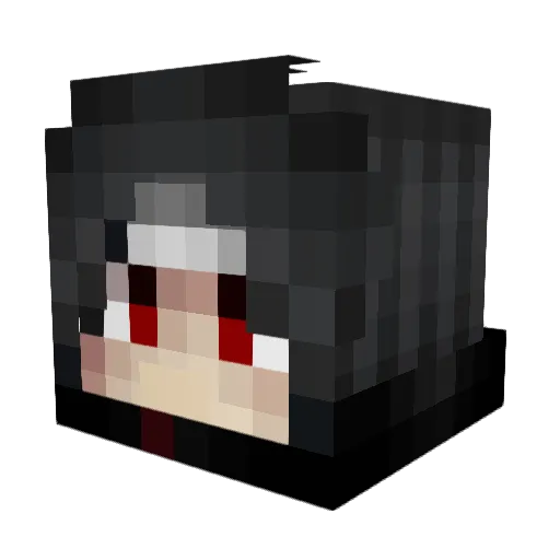 Tolser61 Minecraft avatar head, 3D render