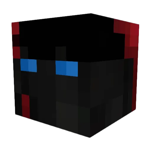 Toluco_ Minecraft avatar head, 3D render