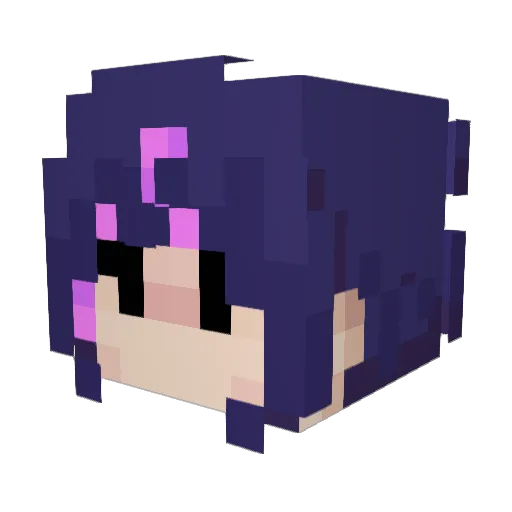 Tom10142 Minecraft avatar head, 3D render