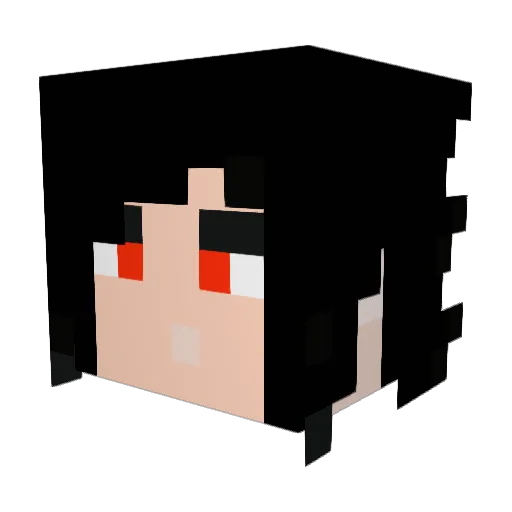 Tom19965 Minecraft avatar head, 3D render