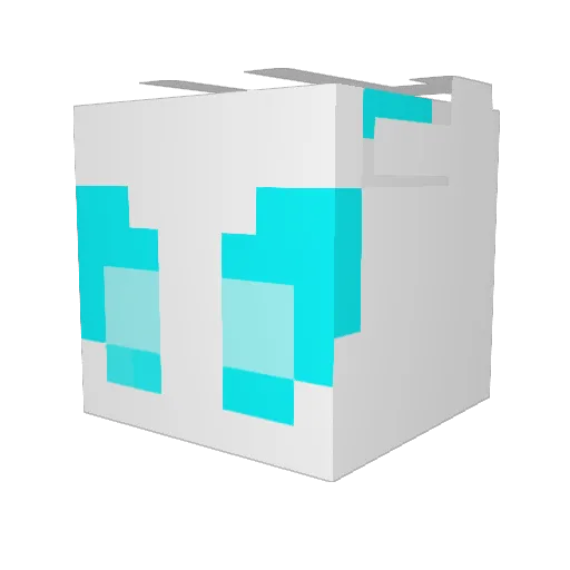 Tom34535 Minecraft avatar head, 3D render