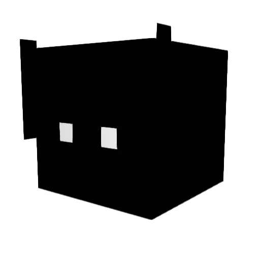 Tom9401 Minecraft avatar head, 3D render