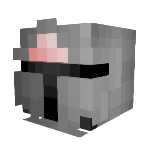 TomBreak13 Minecraft avatar head, 3D render