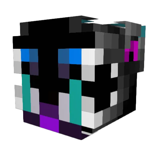 TomKing3122 Minecraft avatar head, 3D render
