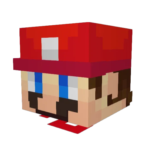 TomThePro12 Minecraft avatar head, 3D render