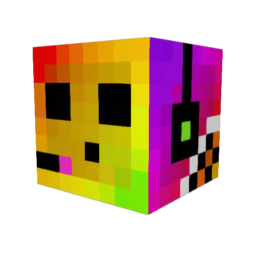 TomThomas2008 Minecraft avatar head, 3D render