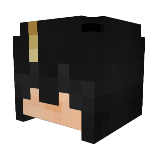 Tom_Phan Minecraft avatar head, 3D render