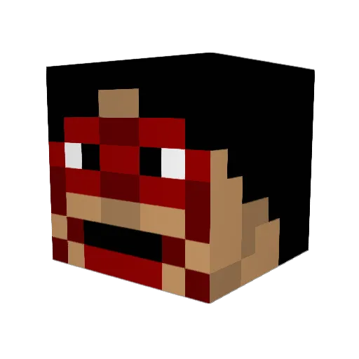 Tomahawk_93 Minecraft avatar head, 3D render