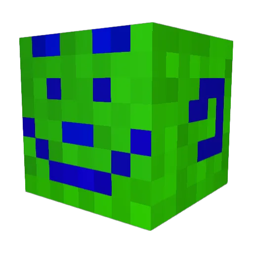 Tomas8410 Minecraft avatar head, 3D render