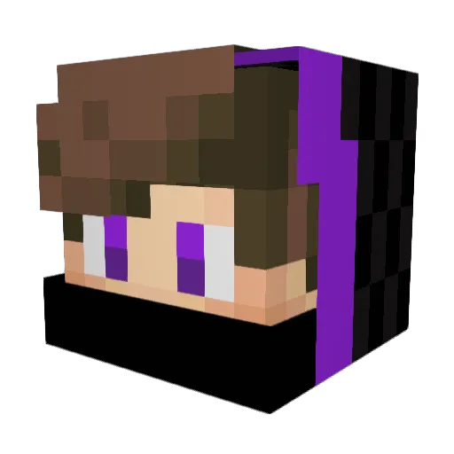 TomatenmannHD Minecraft avatar head, 3D render
