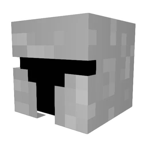 TomatoGod11 Minecraft avatar head, 3D render