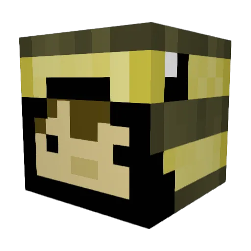 TomatoSyrup Minecraft avatar head, 3D render