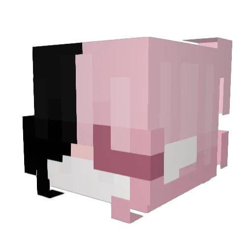TombLaFripouill Minecraft avatar head, 3D render