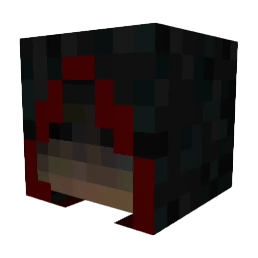 Tombilliby Minecraft avatar head, 3D render