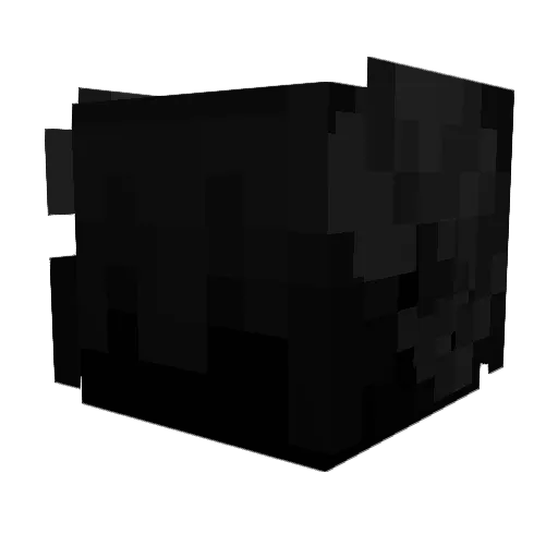 Tombslol Minecraft avatar head, 3D render
