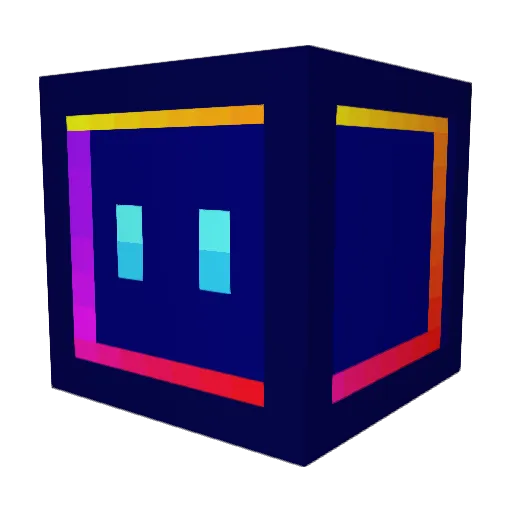 Tomcheeek Minecraft avatar head, 3D render