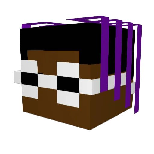 Tomdom141219 Minecraft avatar head, 3D render