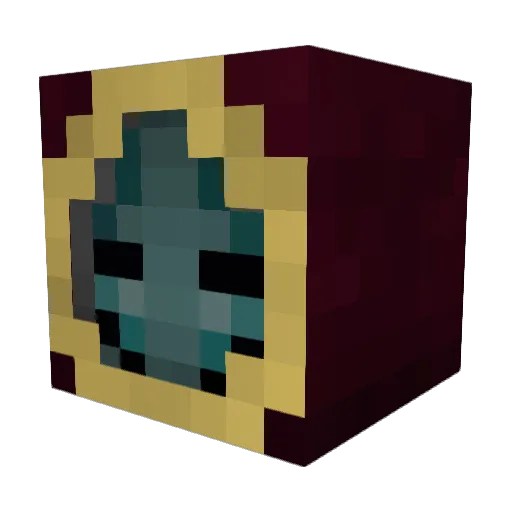 Tomecho Minecraft avatar head, 3D render