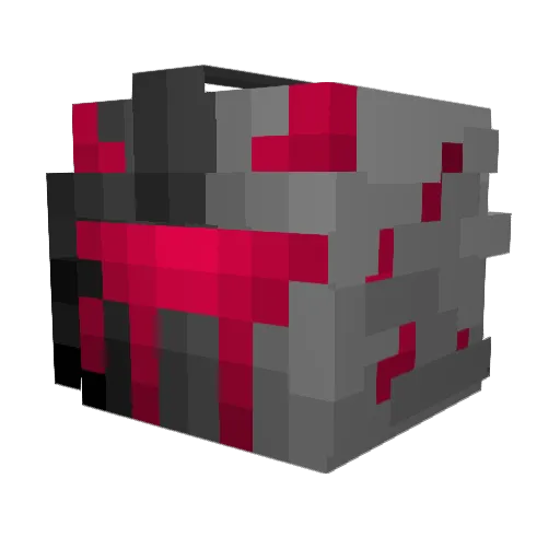 Tometty Minecraft avatar head, 3D render