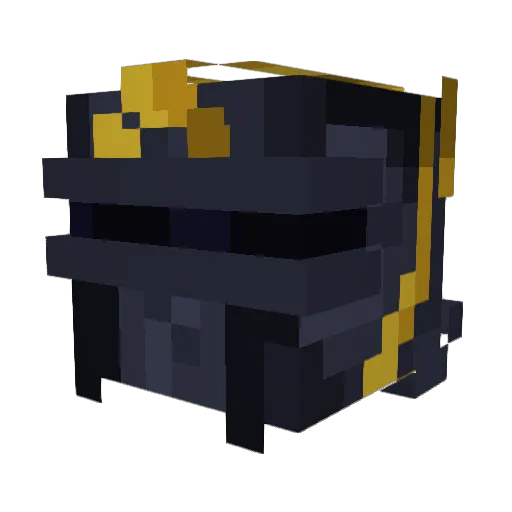 Tomgn Minecraft avatar head, 3D render