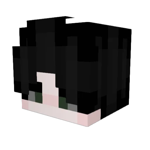 TomiRodriguez Minecraft avatar head, 3D render
