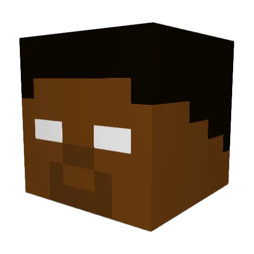 Tomiboiii1337 Minecraft avatar head, 3D render