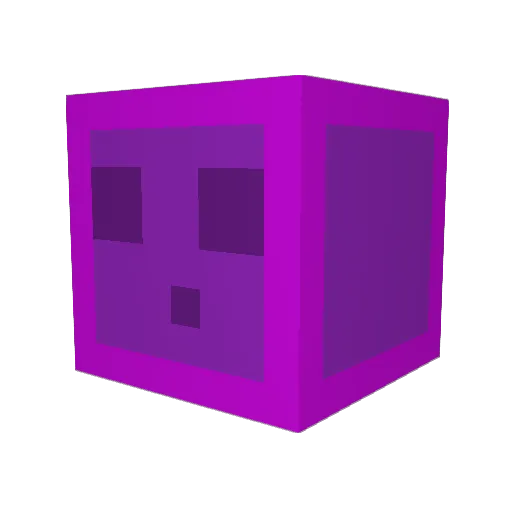 Tomii86 Minecraft avatar head, 3D render