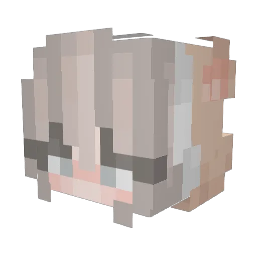 Tomiiiiiiiii_ Minecraft avatar head, 3D render