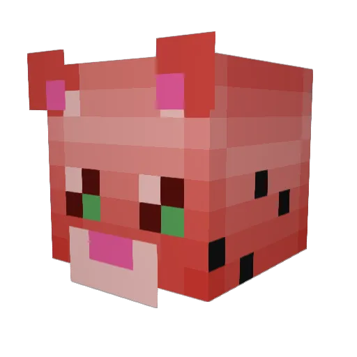 Tominator1807 Minecraft avatar head, 3D render