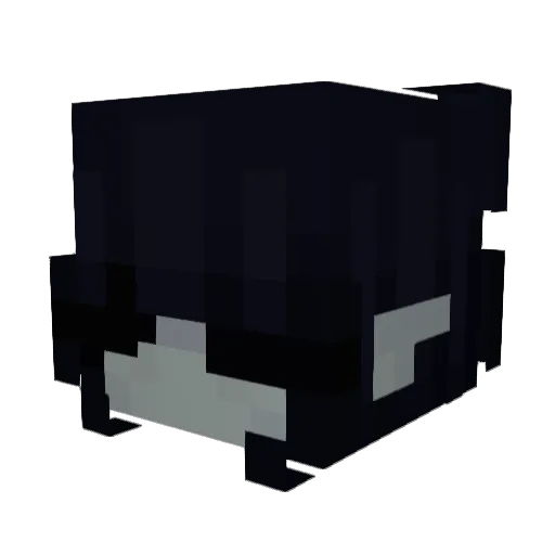 Tomkkj Minecraft avatar head, 3D render