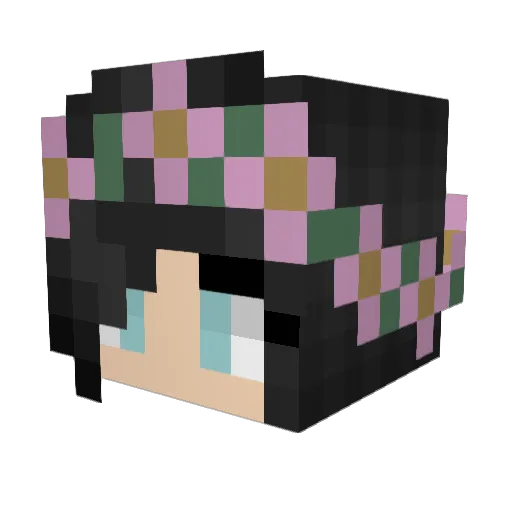 Tomlinsykes Minecraft avatar head, 3D render