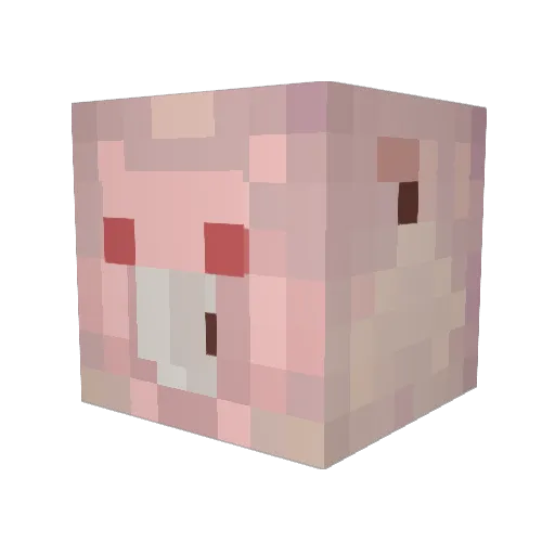 Tommato288 Minecraft avatar head, 3D render