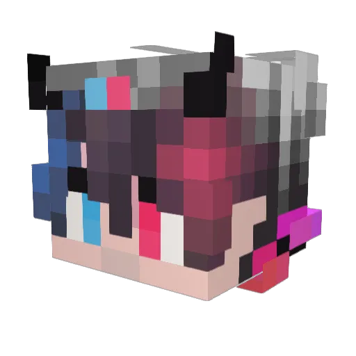 Tommcool7712 Minecraft avatar head, 3D render