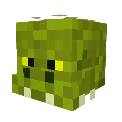 TommeeCx Minecraft avatar head, 3D render