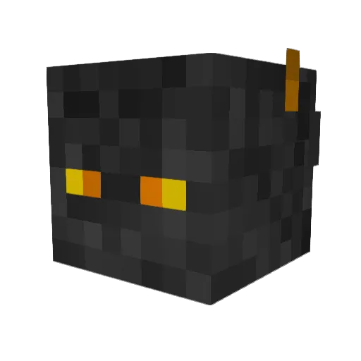 Tommy6543 Minecraft avatar head, 3D render